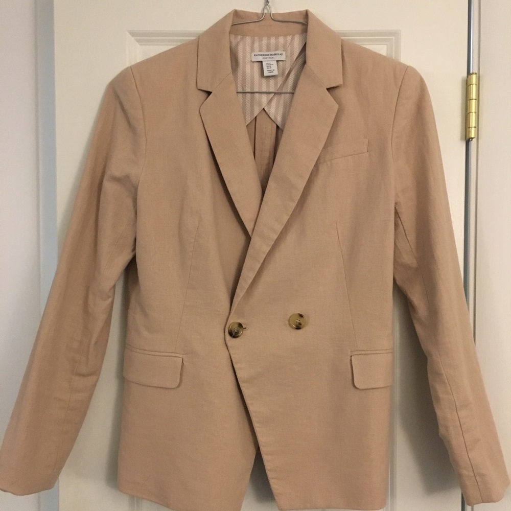 Katherine Barclay Montreal - Sz M Blush Blazer
